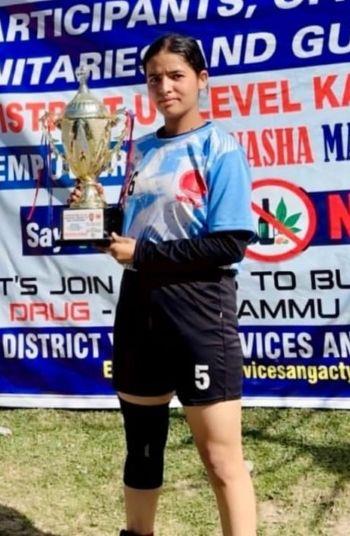 We are delighted to share that Ms. Rashu Kohli, a student of Class XI, was selected for the J&K Kabaddi District Team and represented the district at Anantnag, Kashmir. Her team secured an impressive 3rd position in the competition. Heartiest congratulations to Rashu on this wonderful achievement!