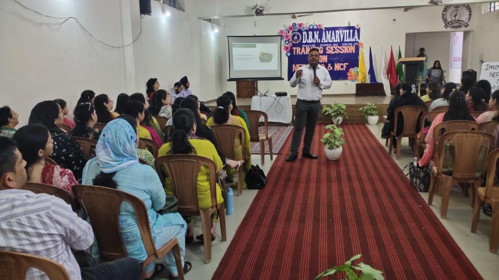 Workshop on impementation of NEP 2020 &NCF in curriculum.