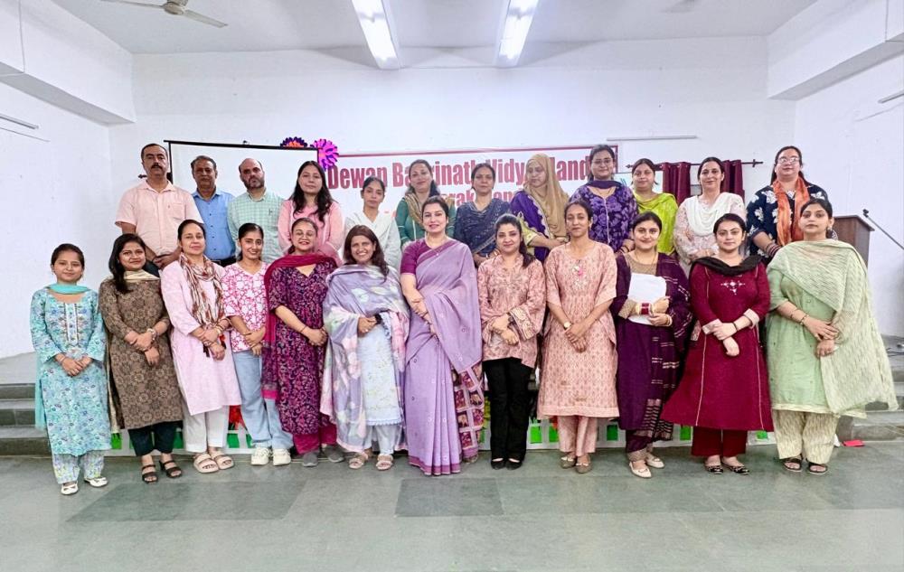 Experiential Learning Workshop at Dewan Badrinath Vidya Mandir, mubarak Mandi
