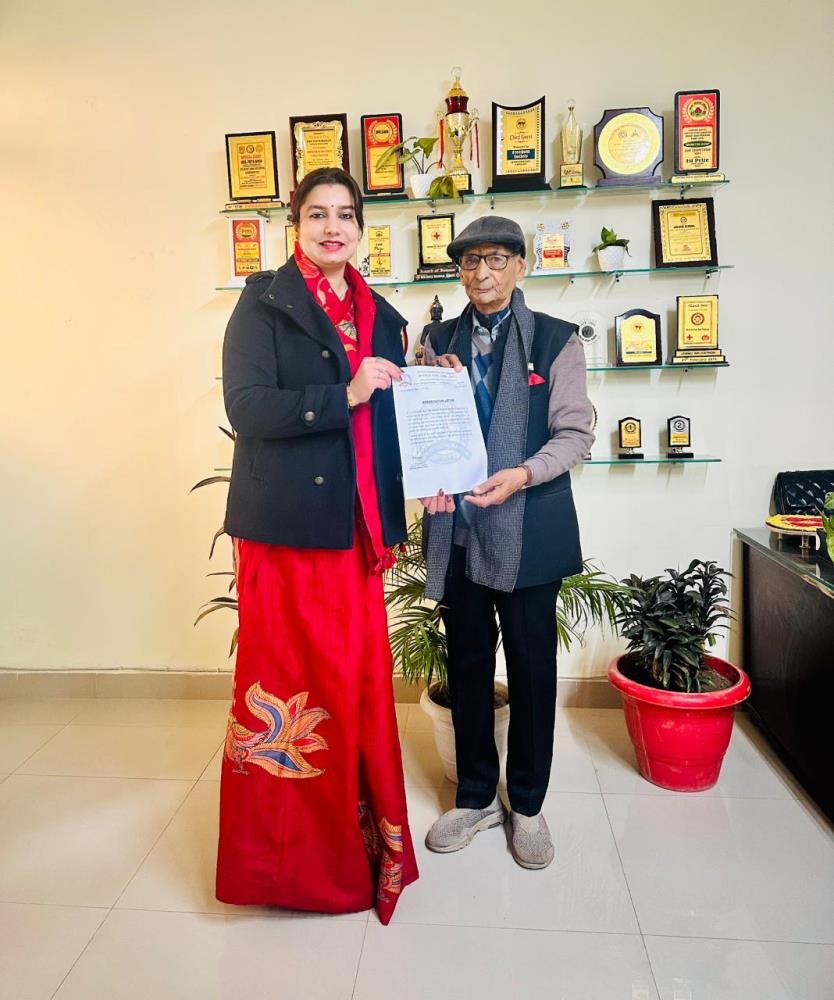 Mr. Wadhera’s dedication at the age of 85 proves that age is no barrier to serving society and inspiring the younger generation.(2025)