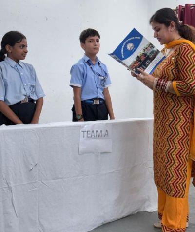 Inter-Class Bharat Ko Jano Quiz for Grades III–V was successfully conducted, celebrating India’s rich heritage, culture and history.