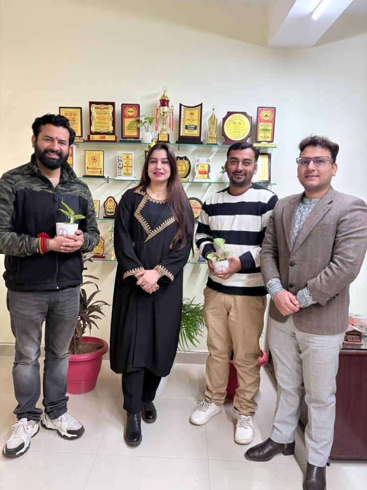 An insightful and engaging session on journalism at Dewan Badrinath Vidya Mandir, Mubarak Mandi, led by Mr. Ashish Kohli and Mr. Rahul Khatri—your guidance truly inspired our students.