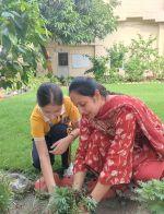 Ek Ped Maa Ke Naam 🌱💚  Planting a tree is a tribute to a mother