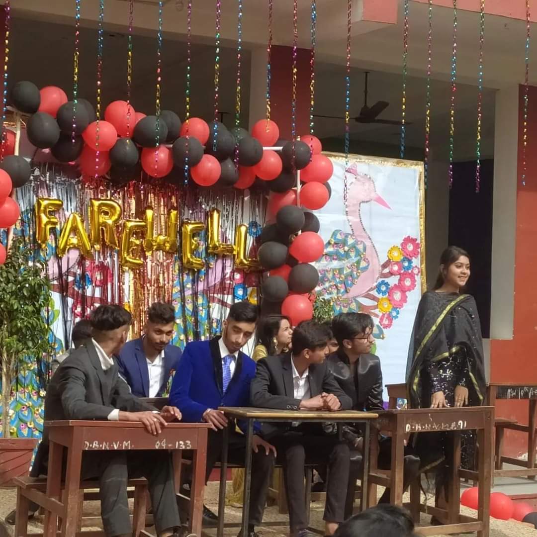 
Farewell of class 12th 
