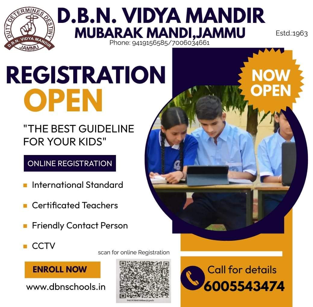 Registration Open 
