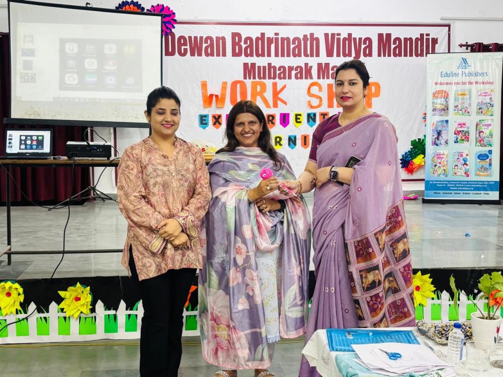 Experiential Learning Workshop at Dewan Badrinath Vidya Mandir, mubarak Mandi