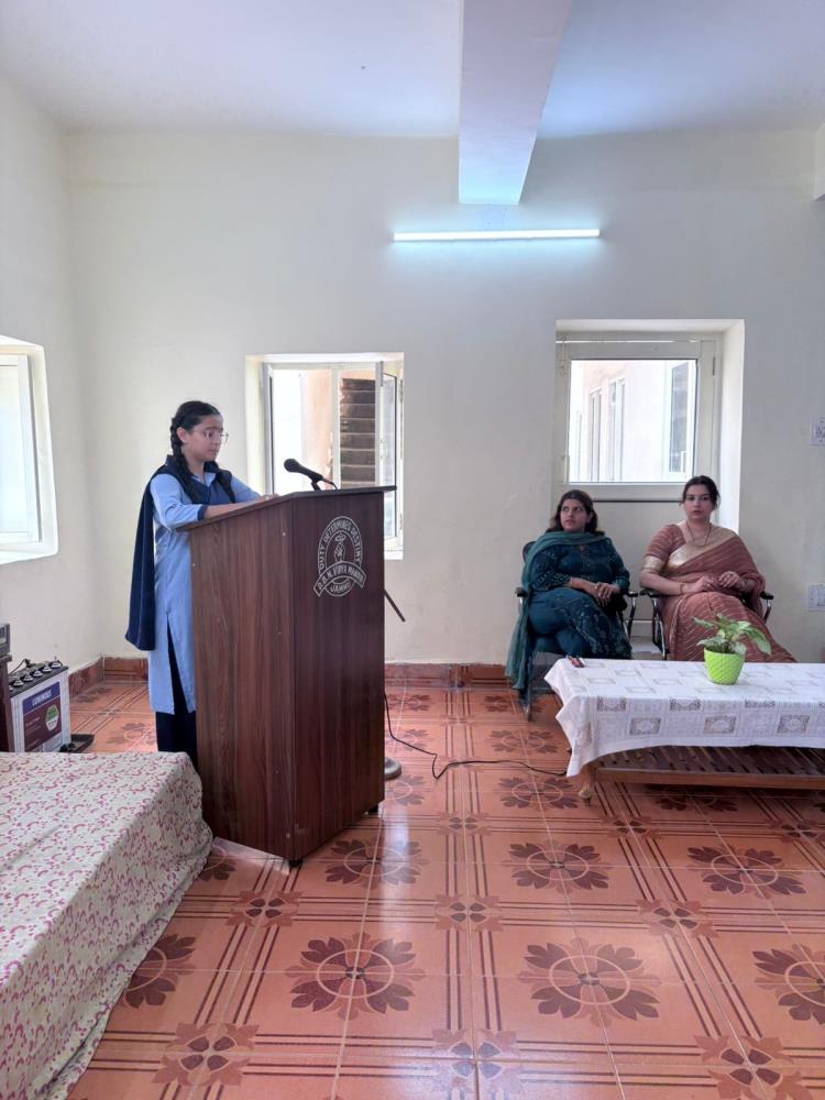 Inter house Poem recitation competition