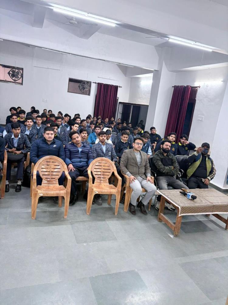 An insightful and engaging session on journalism at Dewan Badrinath Vidya Mandir, Mubarak Mandi, led by Mr. Ashish Kohli and Mr. Rahul Khatri—your guidance truly inspired our students.(2025)