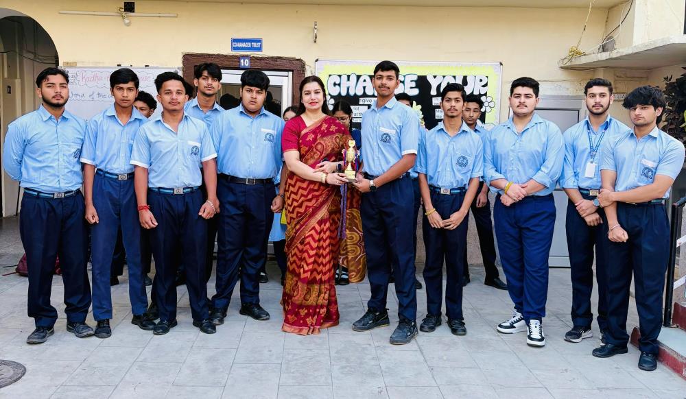 Inter-Class Cricket Tournament (Class XI vs XII)  Class XI emerged as the proud winners (2025)