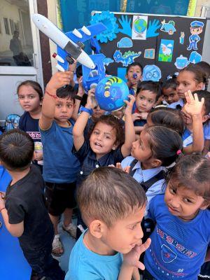 Blue Day was celebrated with great enthusiasm, symbolizing peace, confidence, and imagination.”