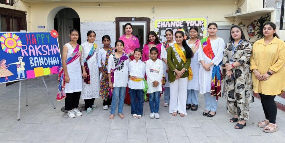 Raksha Bandhan Celebrations at school.(2025)
