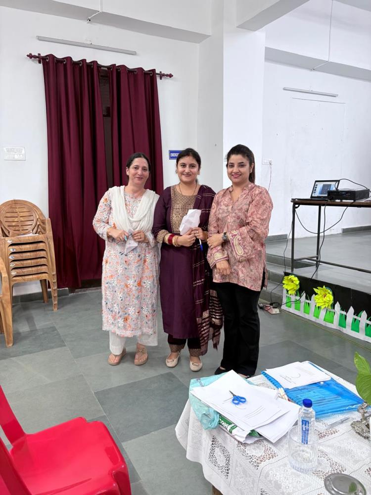 Experiential Learning Workshop at Dewan Badrinath Vidya Mandir, mubarak Mandi