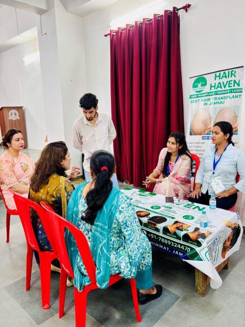 DBN VIDYA MANDIR MUBARAK MANDI in Assosiciation with SIBA, organiszes free Multispeciality Health Camp.